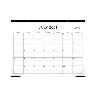 2021-22 Academic Desk Pad 17"x22" Standard - Blue Sky