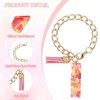 Unique Bargains Epoxy Resin Colorful Glittery Tassel Sports Water Bottle Accessories Letter Charm 1 Pc - 3 of 4
