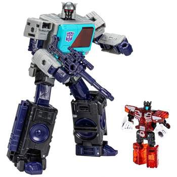 Autobot Blaster IDW Shattered Glass IDW Shattered Glass Voyager Class | Transformers Generations Shattered Glass Collection Action figures
