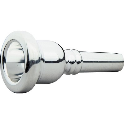 Schilke Standard Large Shank Trombone Mouthpiece in Silver Level 2 47, Silver 194744469084