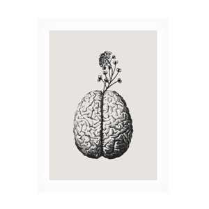 Beth Cai 'Brain Bloom' Canvas Art : Target