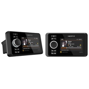 Hertz Capri H100 Marine 4.3" Color Display Media Receiver with Capri HD1 Optional Remote Control with Display - 1 of 4