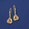 Ross-Simons 14kt Yellow Gold Love Knot Drop Earrings - 3 of 4
