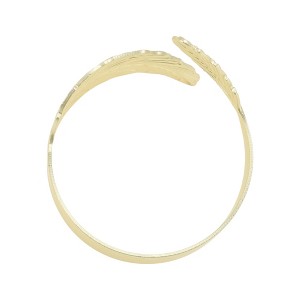 Unique Bargains Napkin Holder Rings Leaf Stainless Steel 1 Pc - 1 of 3