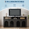 MDF PB Iron Arch Double Dog Cage - Durable, Spacious, Secure, Easy Assembly, Weather Resistant - 3 of 4