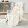 Cozy Comfort by Bedsure | Flannel Blanket Solid 260GSM Soft Fuzzy Plush Bed Blanket - 2 of 4