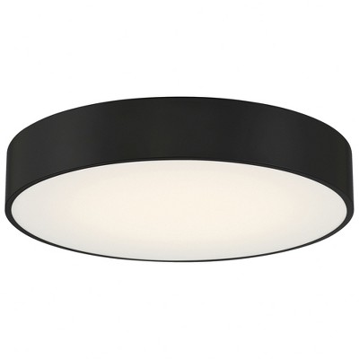 Access Lighting Como 1 - Light Flush Mount in  Black