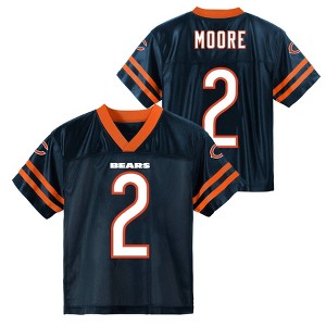 NFL Chicago Bears DJ Moore Toddler Boys' Short Sleeve Jersey - 1 of 3