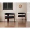 NicBex Modern Accent Chair Set of 2, Chenille Living Room Chairs with Open Back, Dining Chair Lounge Chair Reading Chair for Living Room, Dining Room - 3 of 4