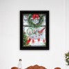 YOOCOZZ Christmas Trendy Decoration, Wall Decor, Household Supplies & Décor -"Christmas Peace" by Ed Wargo Ready to Hang Framed Print, Black Frame - 4 of 4