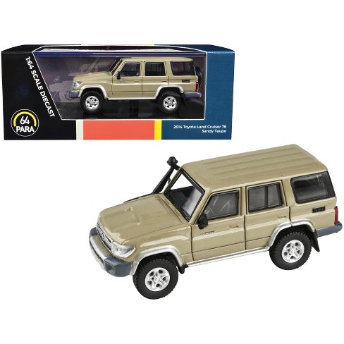 2014 Toyota Land Cruiser 76 Sandy Taupe Tan 1 64 Diecast Model Car By Paragon Models Target