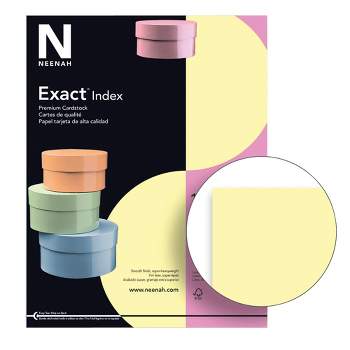 Neenah Paper Exact® Brights Colored Paper, 20 lbs., 8.5 x 11, Bright  Yellow, 500 Sheets/Ream (2628