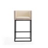 Set of 2 Embassy Upholstered Metal Barstools - Manhattan Comfort - image 4 of 4