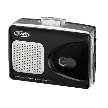 JENSEN SCR-90 Stereo USB Cassette Player with Encoding to Computer