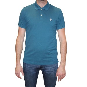 U.S. Polo Assn. Men's Slim Fit Solid Pique Polo With Small Pony Polo Shirt - 1 of 1