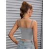 INSPIRE CHIC Women's Ribbed Spaghetti Straps Shapewear Camisoles - 2 of 4