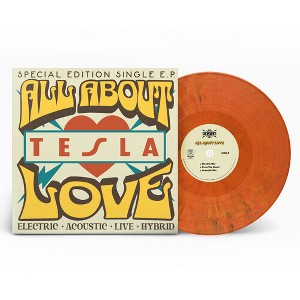 Tesla - All About Love - Orange (Colored Vinyl Orange) - 1 of 1