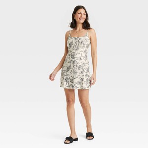 Women's Mini Woven Tank Dress - A New Day™ - 1 of 3