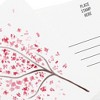 Paper Junkie 50 Pack Blank Postcards for Mailing, Watercolor Painting Christmas Postcards, 4 x 6 Inches, White - 4 of 4
