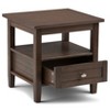 NicBex Vintage Coffee Table with Storage,2-Tier Table with Shelf and Drawer,Multi-Functional Table for Living Room and Bedroom - 2 of 4