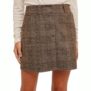 Women's Plaid Mini Skirt - Hem & Thread - 1 of 4