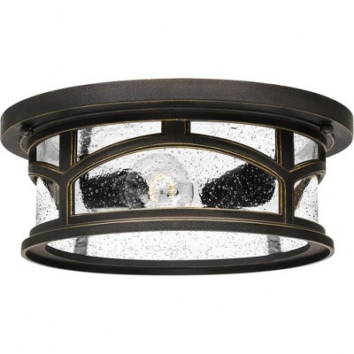 Quoizel Lighting Marblehead 2 - Light Flush Mount in  Palladian Bronze