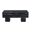 NicBex Modern 43.3" Rectangle Wood Coffee Table with Thick Tabletop for Living Room and Office - 3 of 4