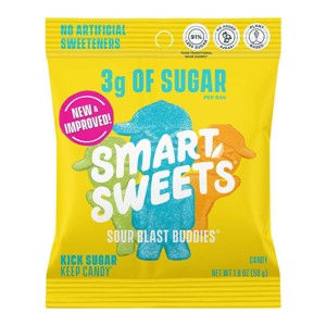 SmartSweets Sour Blast Buddies Sour Gummy Candy - 1.8oz - 1 of 4