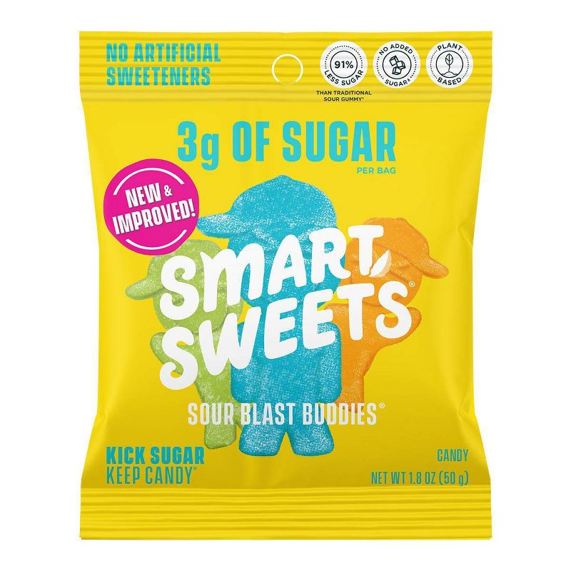 SmartSweets Sour Blast Buddies Sour Gummy Candy - 1.8oz, 1 of 13