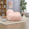 LOVMOR 53"Bean Bag Chair Lazy Sofa Bean Bag Chair Adult, Teen High Density Foam Padded Modern Accent Chair Comfortable Living Room, Bedroom Chair - 2 of 4