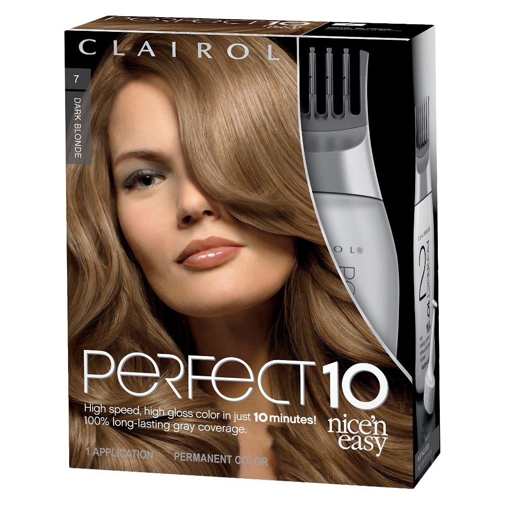 UPC 381519021992 product image for Nice 'n Easy Clairol Perfect 10 Permanent Hair Color - 7 Dark Blonde - 1 Kit | upcitemdb.com