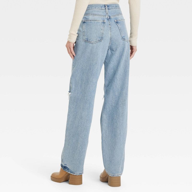 Women's Mid-Rise 90's Baggy Jeans - Universal Thread™, 3 of 18