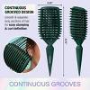 Conair Curl Define Pro Hair Brush & Curly Hair Styling Clips Holiday Gift Set - Green - 2 of 4
