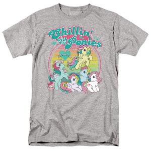 Men's My Little Pony Retro Chillin With My Ponies T-Shirt - 1 of 4