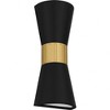 Quoizel Lighting Dexter 1 - Light Sconce in  Matte Black - 4 of 4