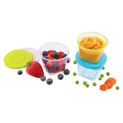 NUK 6pc Stack & Store Baby Food Cups