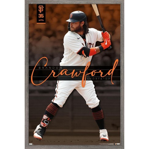 MLB San Francisco Giants - Brandon Crawford 22 Poster