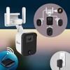 Fourtify 4 Camera Perimeter Security System  1x 1080p Wi-Fi Cam w 64GB SD Card / 3x 1080p DVR Cams - 4 of 4