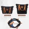 Luggage Sets with USB Port and Cup Holder, Expandable Spinner Suitcase for Travel, 4 Piece Set – Cuddlewood - 4 of 4