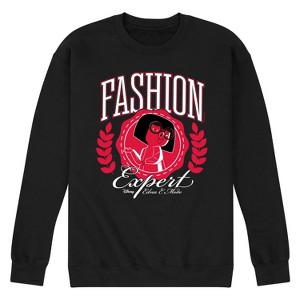 Men's - The Incredibles - Edna Fashion Institute Collegiate Graphic Fleece Sweatshirt - 1 of 4