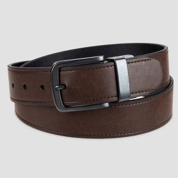 Denizen® From Levi's® Men's Roller Buckle Casual Leather Belt - Brown Xl :  Target