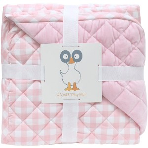 GooseWaddle Super Soft Play Mats - Cotton and Super Soft Quilted (Reversible) - 1 of 1