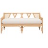 TOV Furniture Jayla Rattan Bench in Natural - 3 of 4