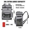 Insulated Cooler Backpack, 35-Can Leakproof Bag with 12-Hour Ice Retention, Waterproof with Multiple Pockets for Camping & Travel - 2 of 4