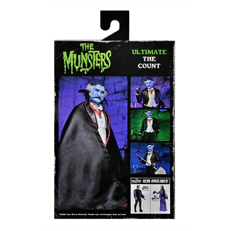 Rob Zombie&#39;s The Munsters - Ultimate The Count 7&#34; Action Figure, 5 of 9