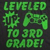 Youth Funny T Shirts Leveled Up to 3rd Grade Sarcastic Video Game Graphic Novelty Graduation Tee for Kids - Crazy Dog Youth T Shirt For Gamers - 2 of 4