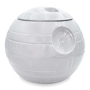 Ukonic Star Wars Death Star Ceramic Cookie Jar Container | 9.75 Inches Tall - 1 of 4