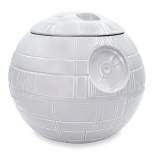 Ukonic Star Wars Death Star Ceramic Cookie Jar Container | 9.75 Inches Tall