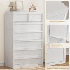 Drawer Dresser for Bedroom, Modern Chest of Drawers Tall with Large Drawers Storage, Wooden Dresser Organizer for Living Room - 4 of 4