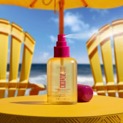 Coco & Eve Tan Boosting Anti-Aging Body Oil - SPF20 - 5.07 fl oz - Ulta Beauty